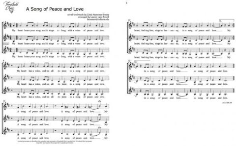 A Song of Peace and Love duplex