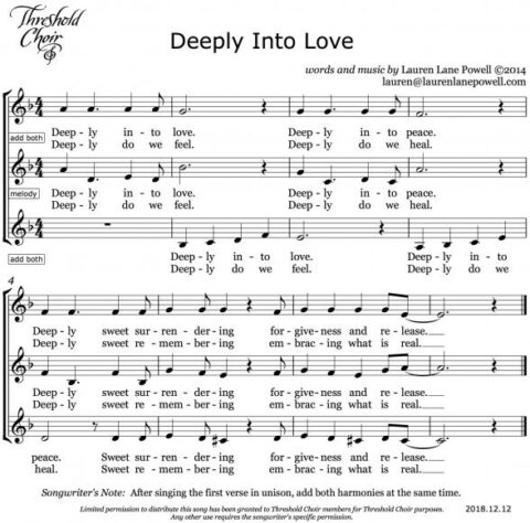 Deeply Into Love 20181212