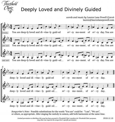Deeply Loved and Divinely Guided 20181210