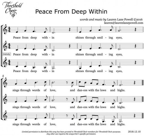 Peace from Deep Within 20181210