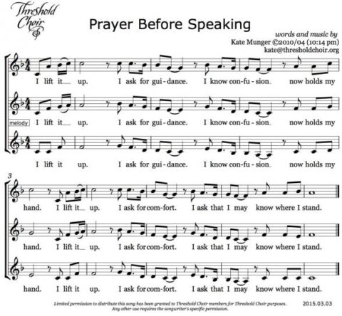 Prayer Before Speaking 20150303