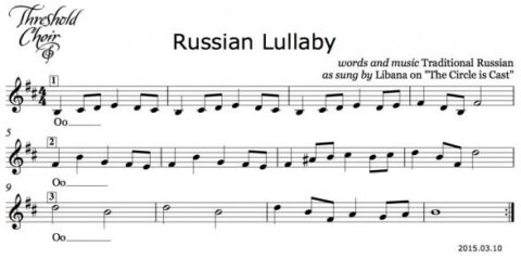 Russian Lullaby 20150310