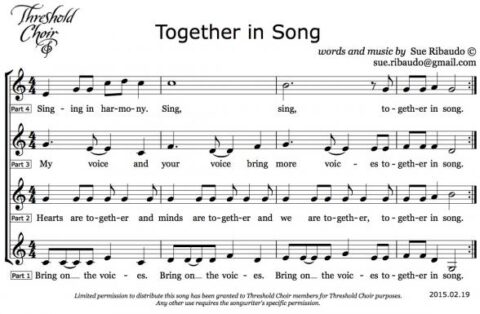 Together in Song 20150219