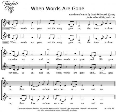 When Words Are Gone 20190922