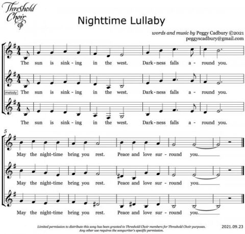 Nighttime Lullaby 20210923