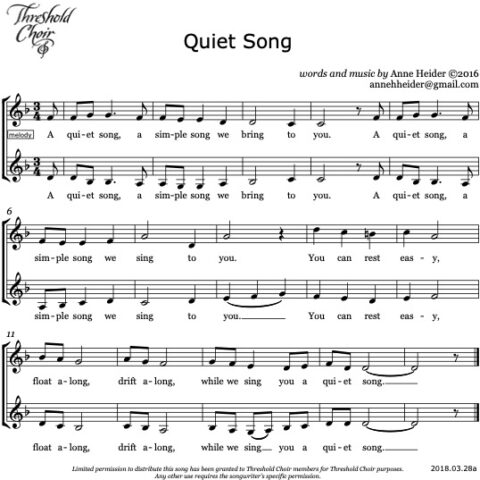 Quiet Song 20180328a