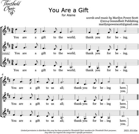 You Are a Gift 20210302a